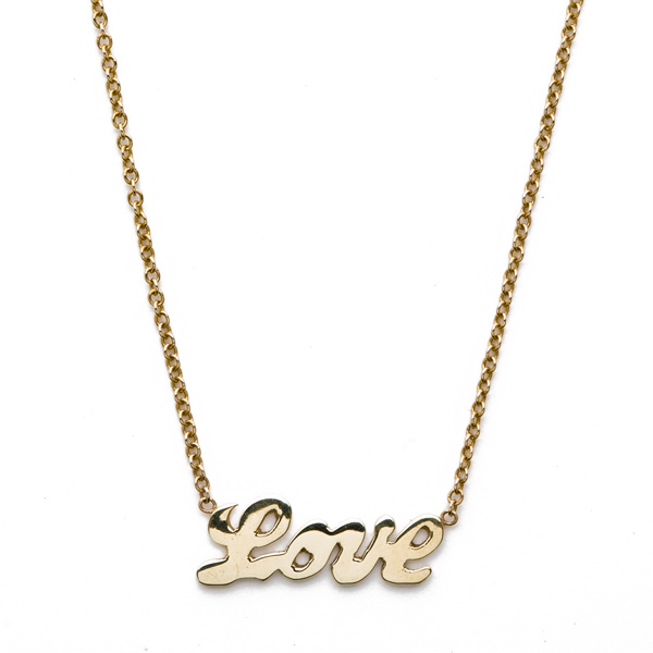 Love Letter Valentine's Day Necklace